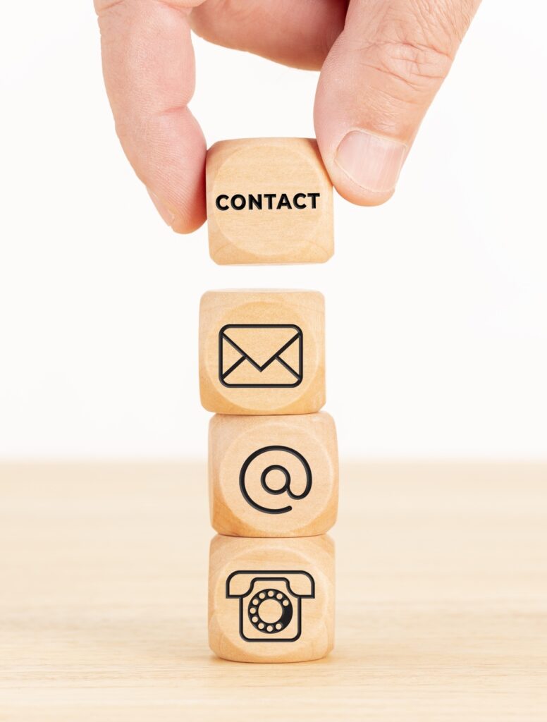 Contact us concept